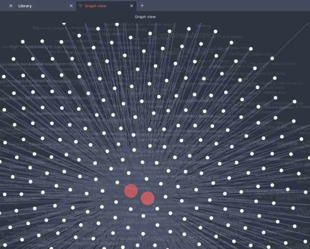 Obsidian Book Graph View